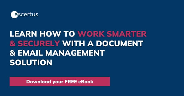 Document and email management options