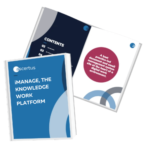 iManage Knowledge eBook iManage Knowledge eBook